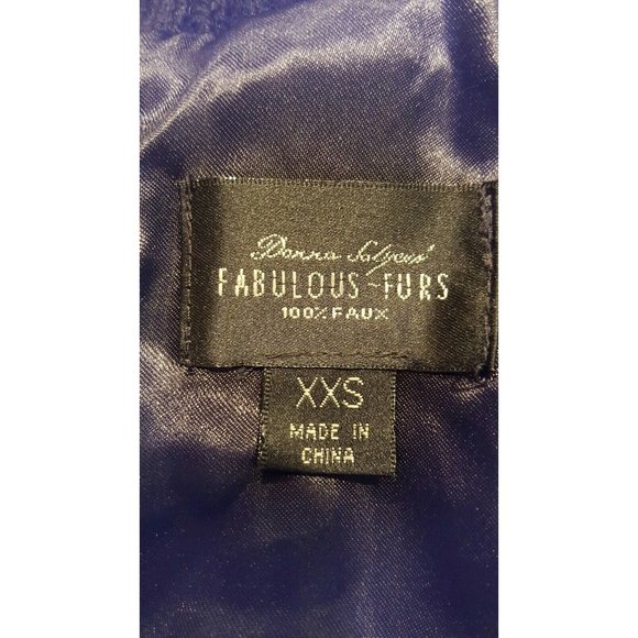 NWT FABULOUS FURS Girl's Faux Fur Sequin Dress XXS (2-3 Year Old) Black #16894 - Picture 3 of 4